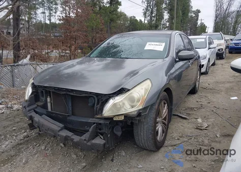 2010 Infiniti G37 Journey from USA, damaged, VIN JN1CV6AP2AM409241